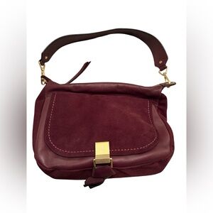 Vera Bradley Leather Carson Shoulder Bag